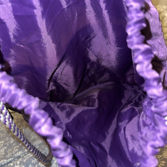 Thirty-One Purple Drawstring Backpack - Picture 3 of 4